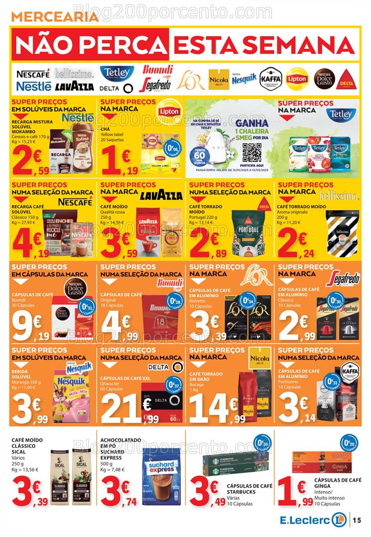 Antevisão Folheto E-LECLERC Promoções de 20 a 26 fevereiro
