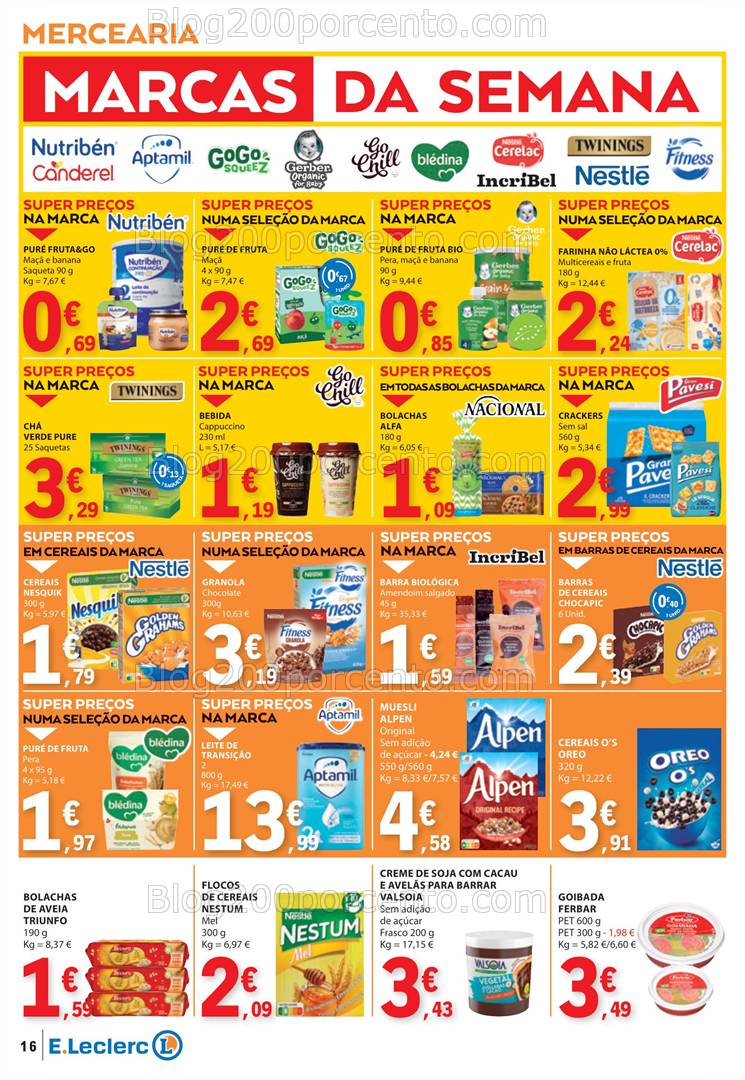 Antevisão Folheto E-LECLERC Promoções de 20 a 26 fevereiro