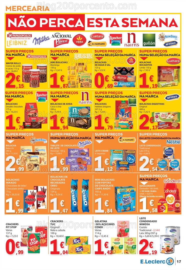 Antevisão Folheto E-LECLERC Promoções de 20 a 26 fevereiro