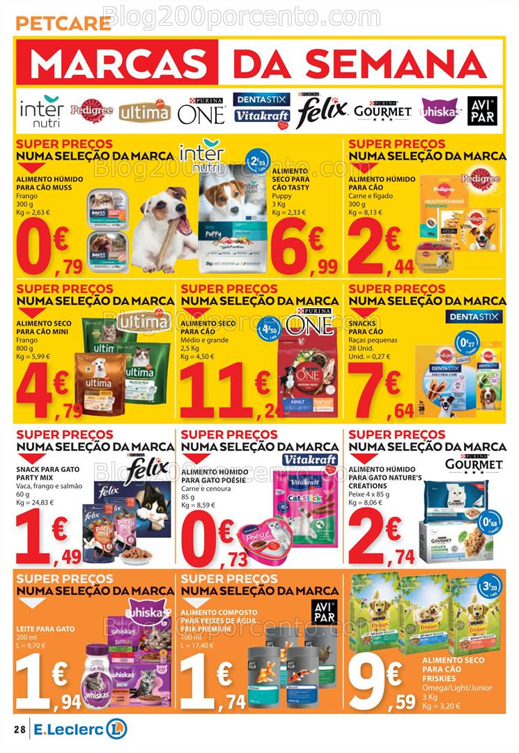 Antevisão Folheto E-LECLERC Promoções de 20 a 26 fevereiro