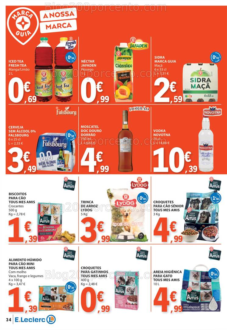 Antevisão Folheto E-LECLERC Promoções de 20 a 26 fevereiro