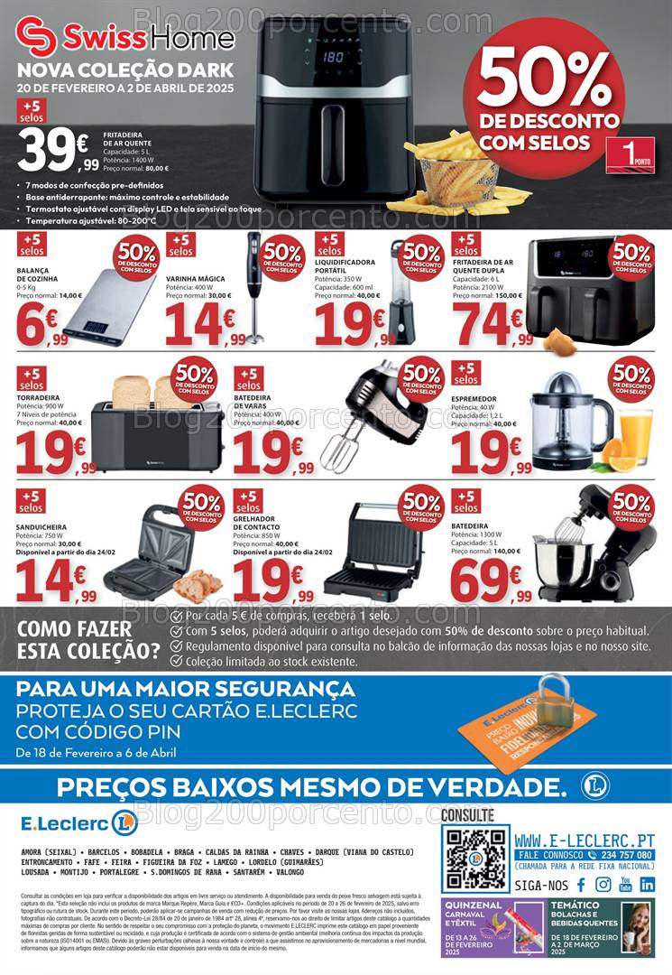 Antevisão Folheto E-LECLERC Promoções de 20 a 26 fevereiro