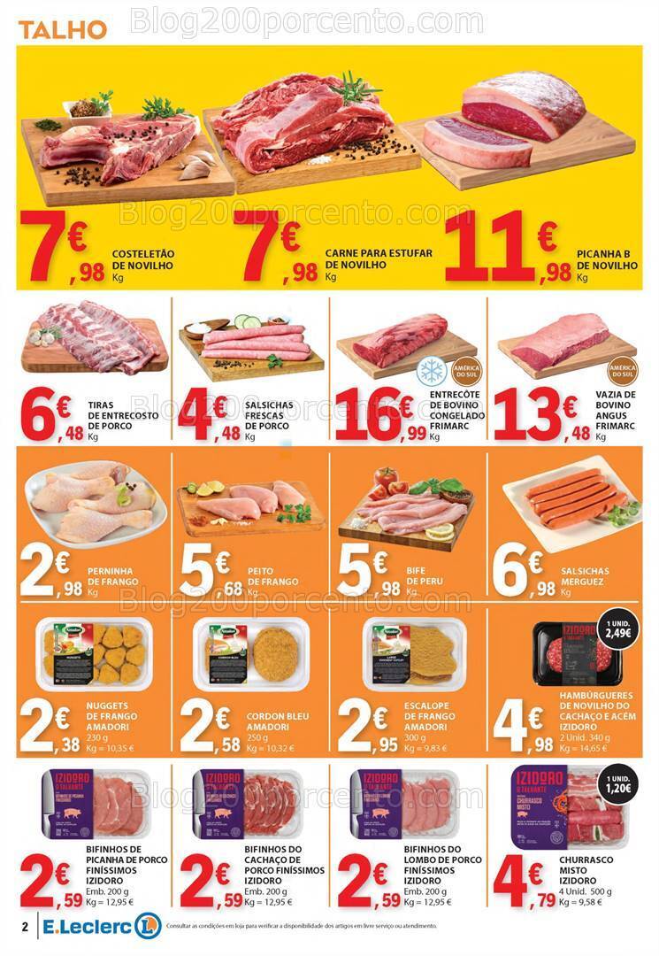 Antevisão Folheto E-LECLERC Promoções de 20 a 26 junho