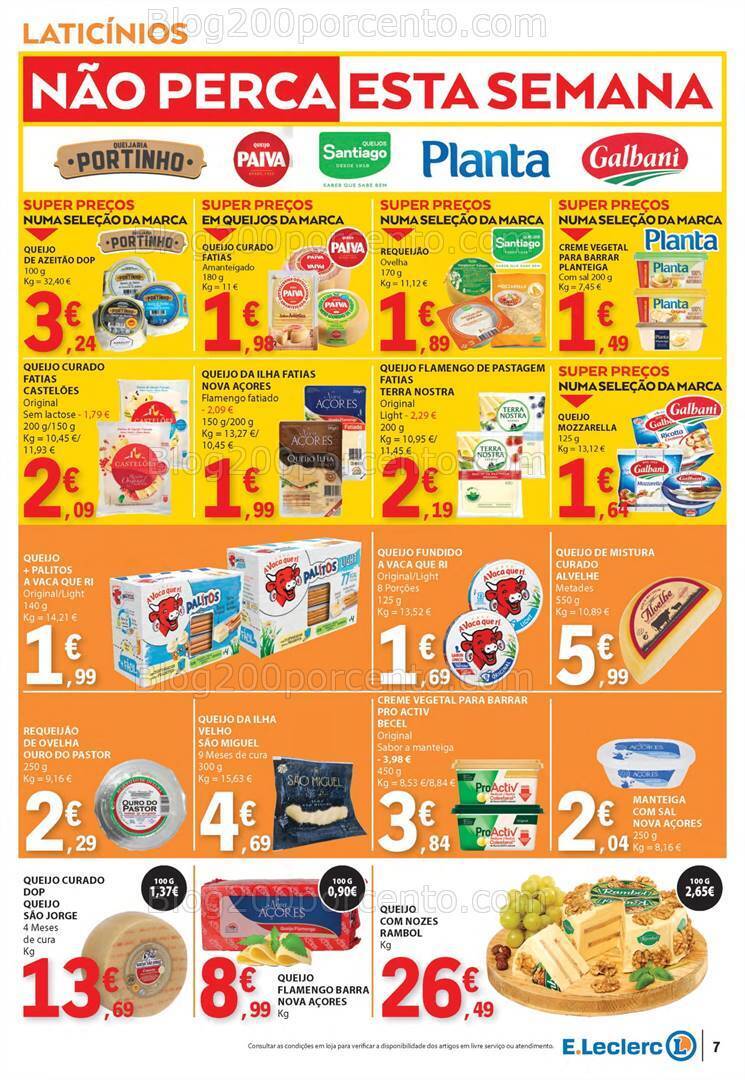 Antevisão Folheto E-LECLERC Promoções de 20 a 26 junho