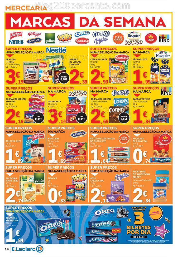 Antevisão Folheto E-LECLERC Promoções de 20 a 26 junho