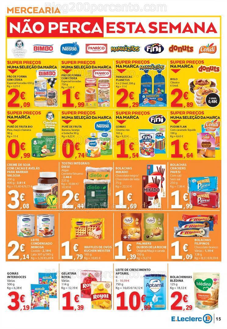 Antevisão Folheto E-LECLERC Promoções de 20 a 26 junho