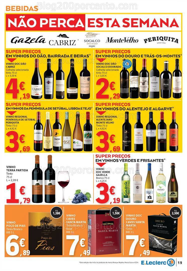 Antevisão Folheto E-LECLERC Promoções de 20 a 26 junho