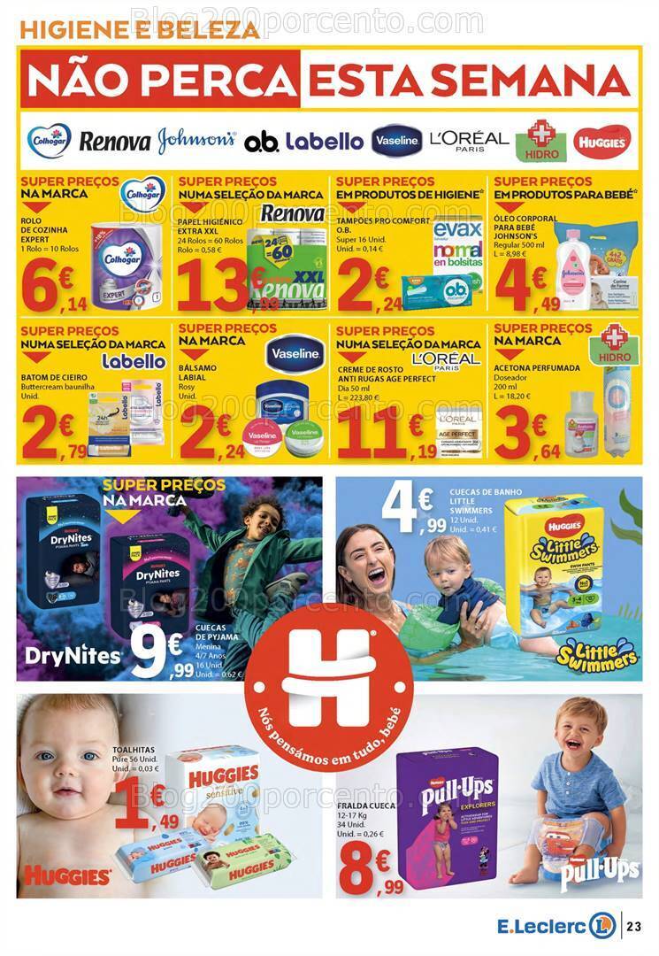 Antevisão Folheto E-LECLERC Promoções de 20 a 26 junho