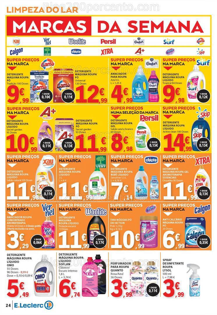 Antevisão Folheto E-LECLERC Promoções de 20 a 26 junho