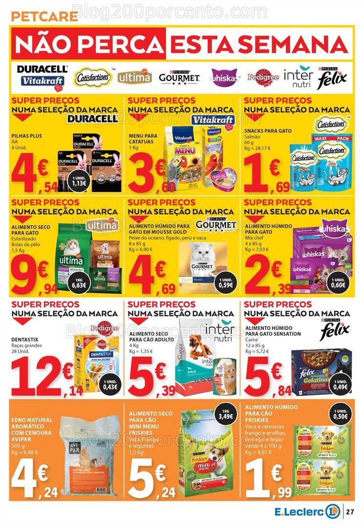 Antevisão Folheto E-LECLERC Promoções de 20 a 26 junho