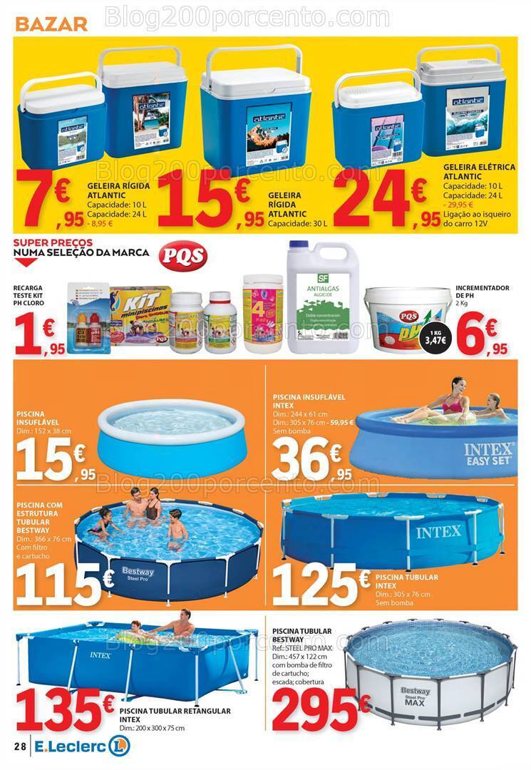 Antevisão Folheto E-LECLERC Promoções de 20 a 26 junho