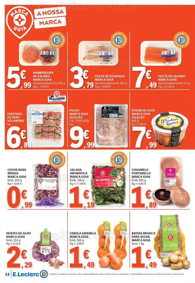 Antevisão Folheto E-LECLERC Promoções de 20 a 26 junho