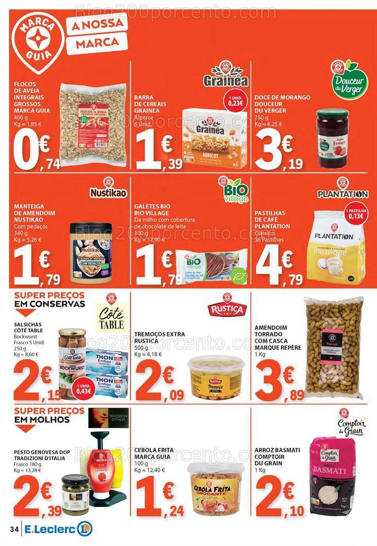 Antevisão Folheto E-LECLERC Promoções de 20 a 26 junho