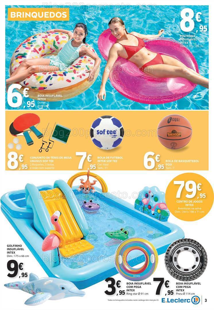 Antevisão Folheto E-LECLERC Bazar Oportunidades - 20 junho a 3 julho