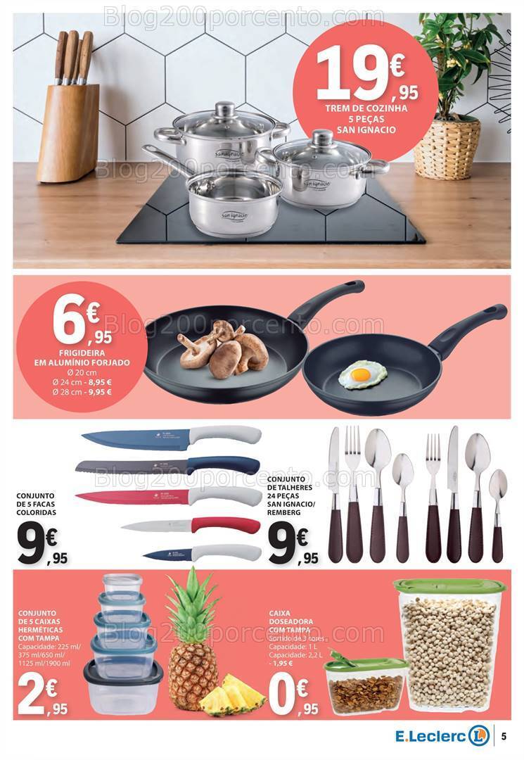 Antevisão Folheto E-LECLERC Bazar Oportunidades - 20 junho a 3 julho