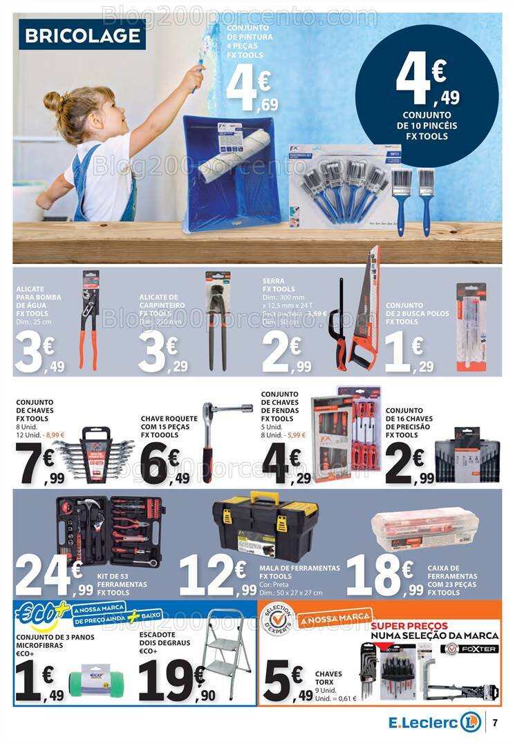 Antevisão Folheto E-LECLERC Bazar Oportunidades - 20 junho a 3 julho