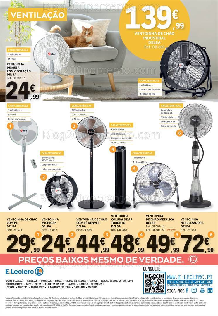 Antevisão Folheto E-LECLERC Bazar Oportunidades - 20 junho a 3 julho