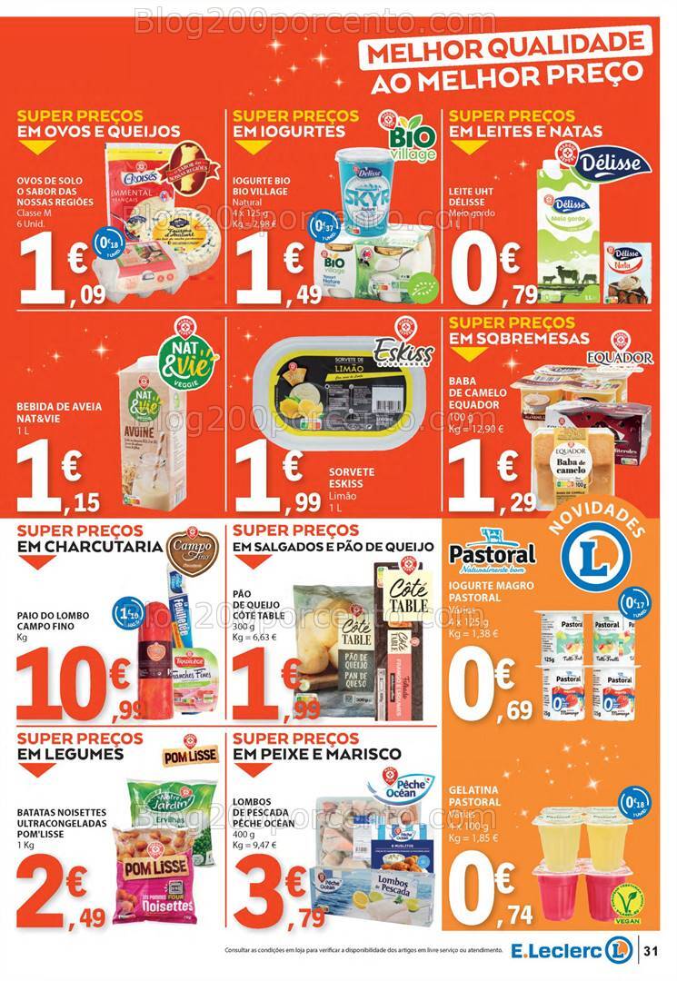 Antevisão Folheto E-LECLERC Especial Marca Própria - 21 a 27 novembro