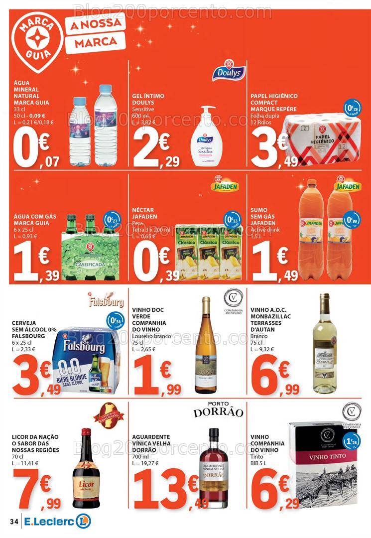 Antevisão Folheto E-LECLERC Especial Marca Própria - 21 a 27 novembro