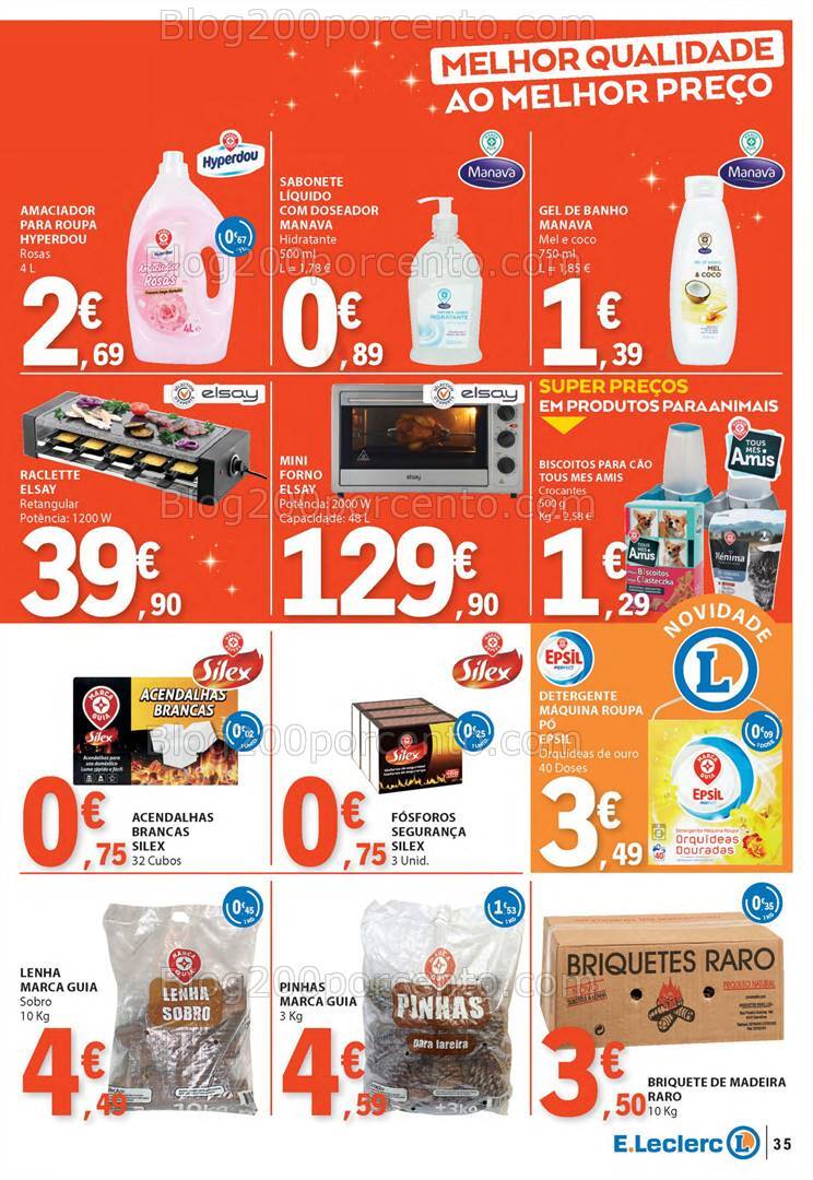 Antevisão Folheto E-LECLERC Especial Marca Própria - 21 a 27 novembro