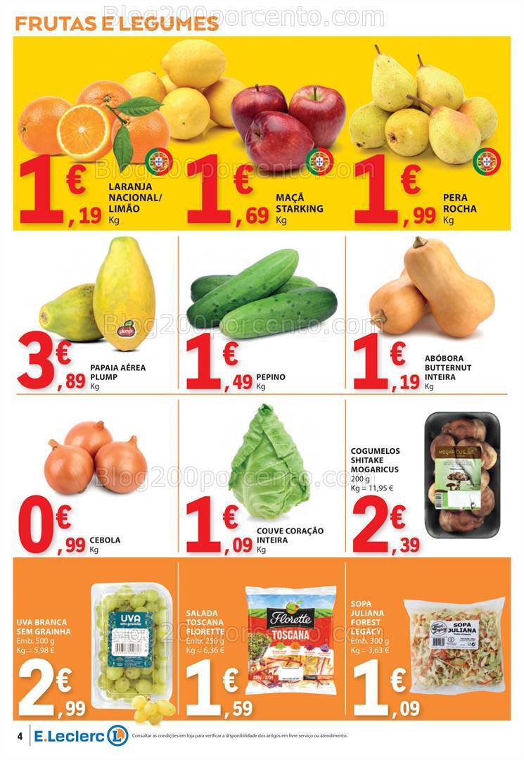 Antevisão Folheto E-LECLERC Promoções de 22 a 28 fevereiro