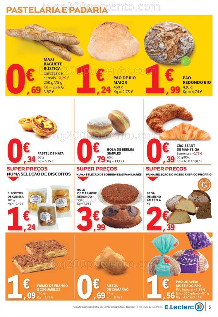 Antevisão Folheto E-LECLERC Promoções de 22 a 28 fevereiro