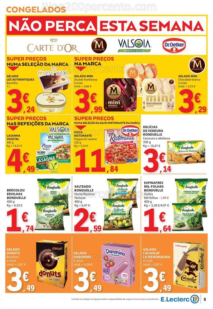Antevisão Folheto E-LECLERC Promoções de 22 a 28 fevereiro
