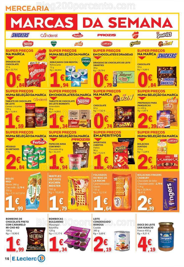 Antevisão Folheto E-LECLERC Promoções de 22 a 28 fevereiro