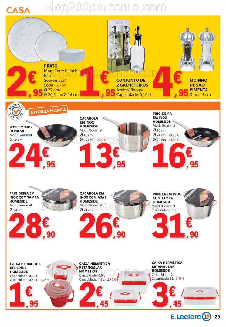 Antevisão Folheto E-LECLERC Promoções de 22 a 28 fevereiro