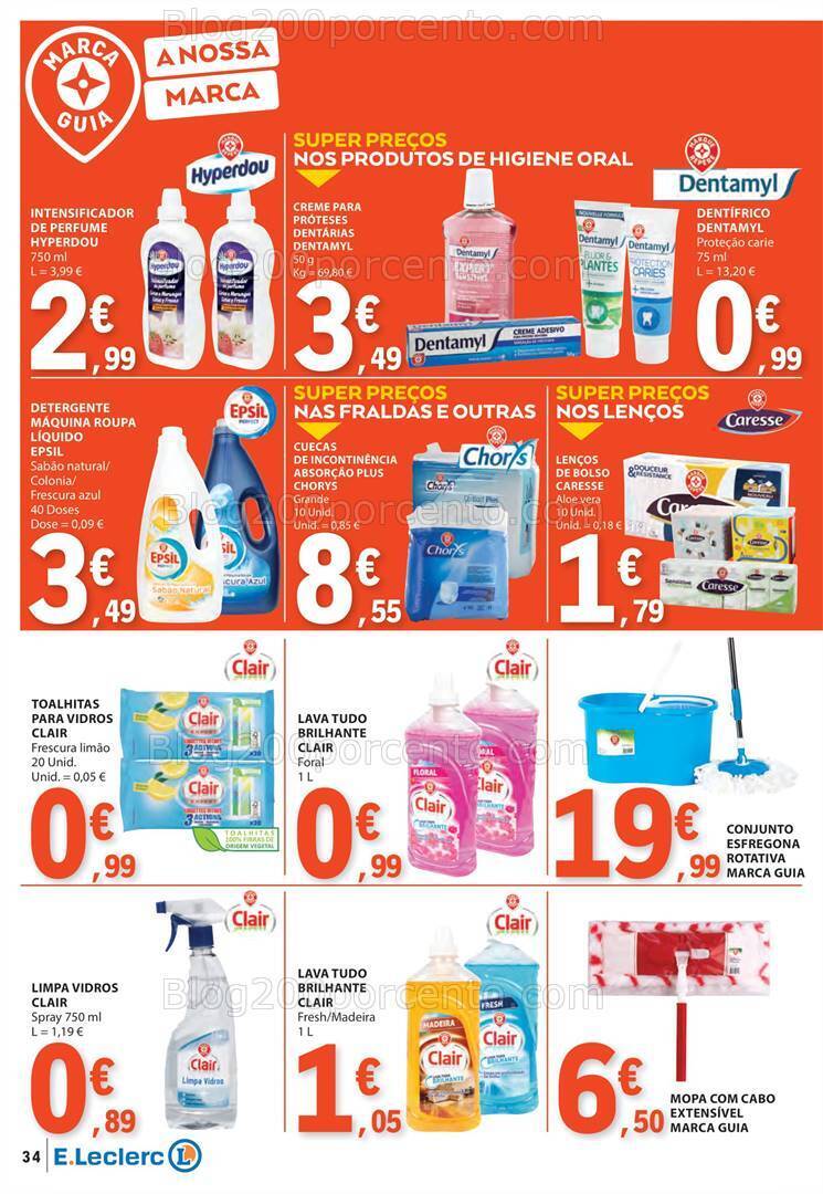 Antevisão Folheto E-LECLERC Promoções de 22 a 28 fevereiro