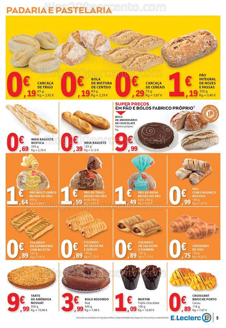 Antevisão Folheto E-LECLERC Promoções de 25 a 31 julho