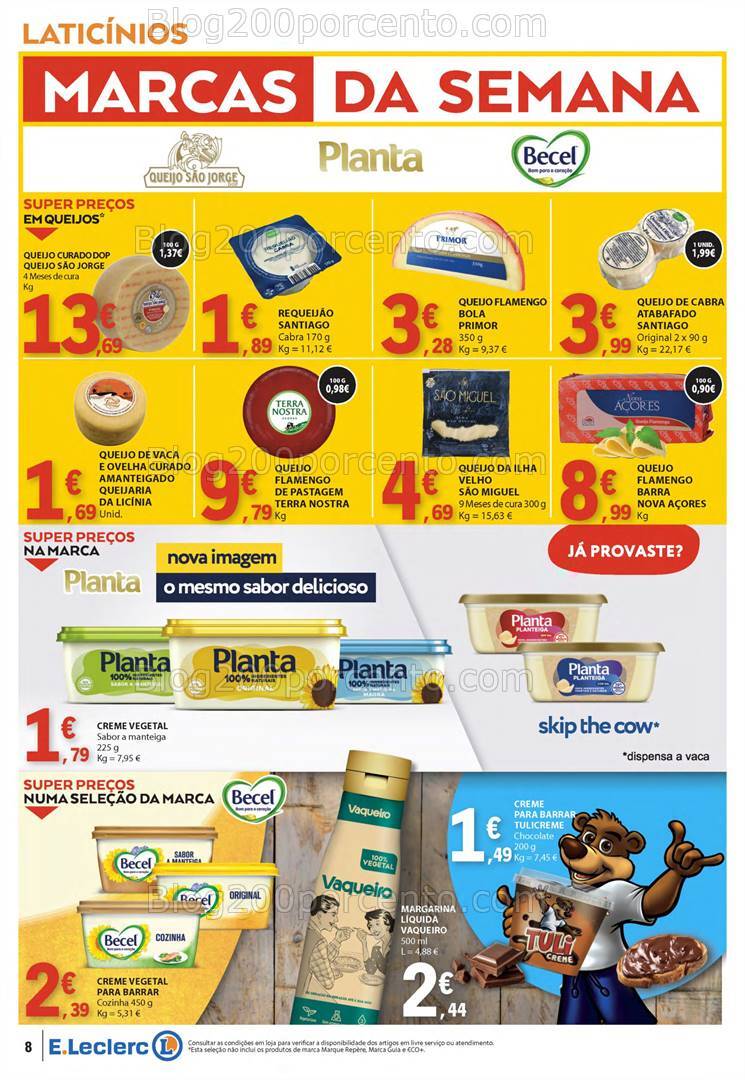 Antevisão Folheto E-LECLERC Promoções de 25 a 31 julho