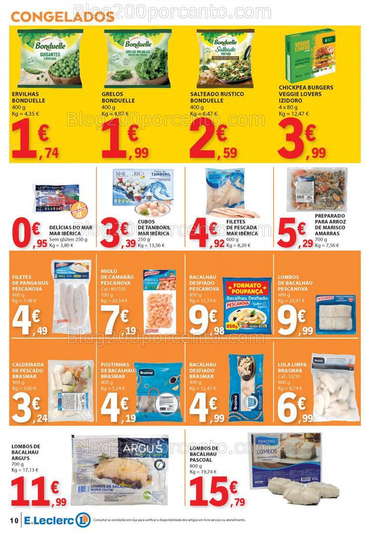 Antevisão Folheto E-LECLERC Promoções de 25 a 31 julho