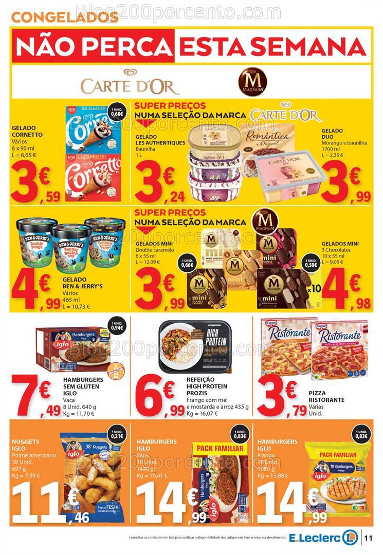 Antevisão Folheto E-LECLERC Promoções de 25 a 31 julho
