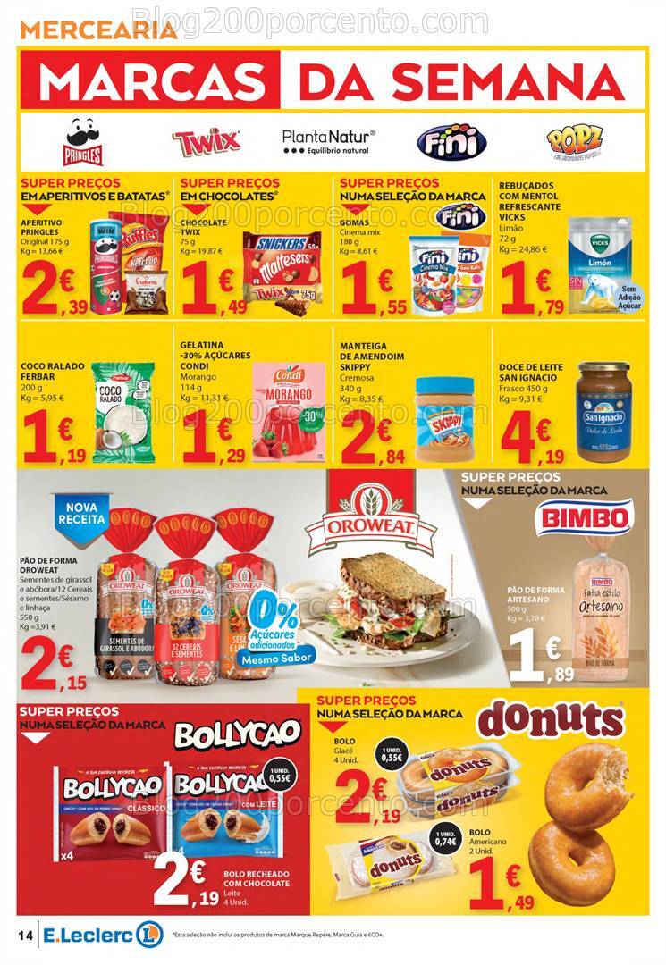 Antevisão Folheto E-LECLERC Promoções de 25 a 31 julho