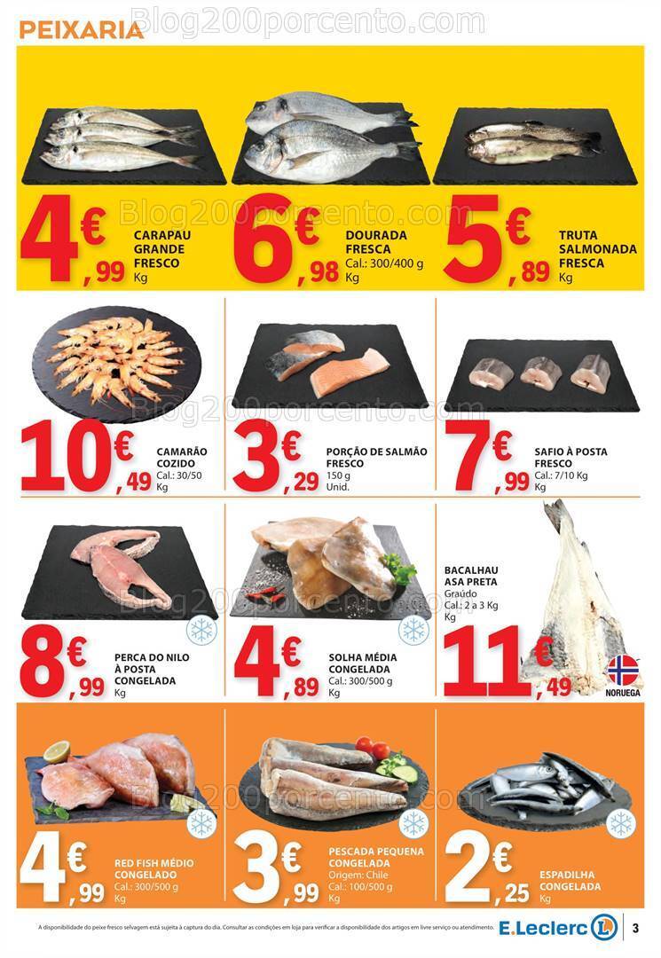 Antevisão Folheto E-LECLERC Promoções de 25 abril a 1 maio