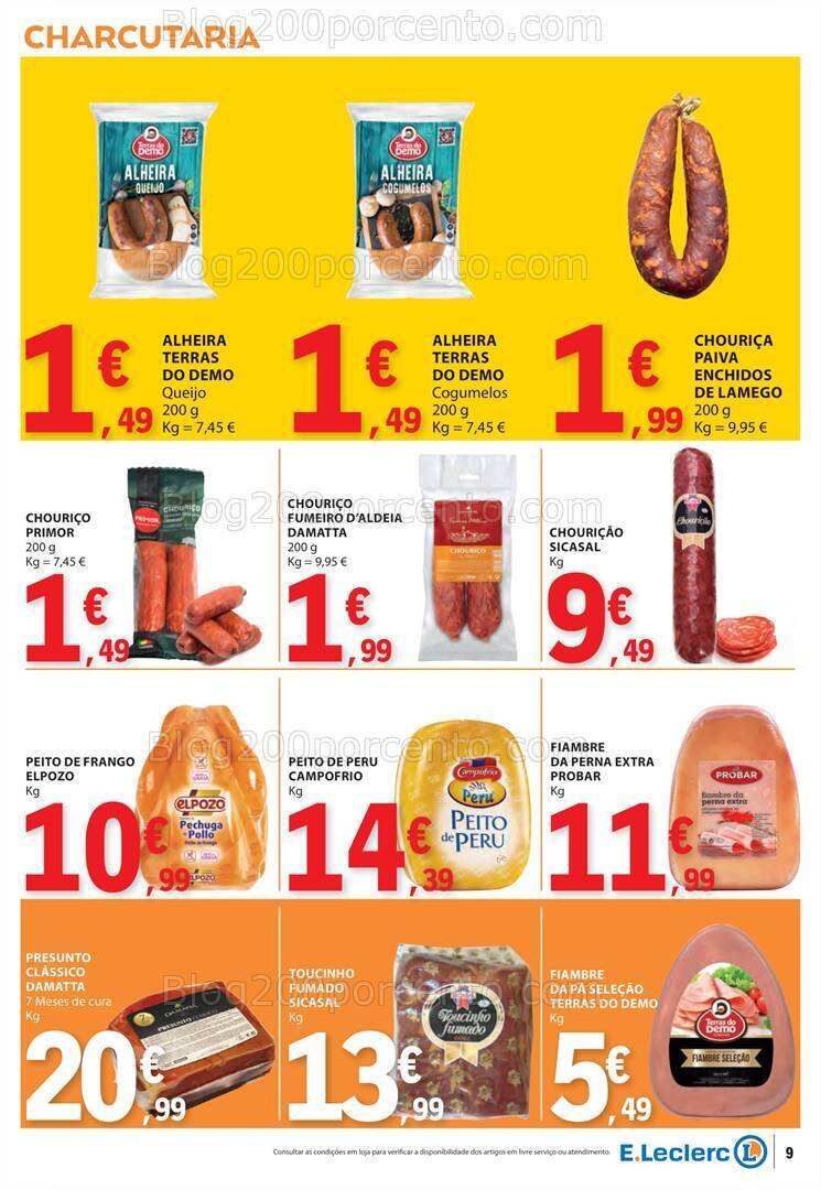 Antevisão Folheto E-LECLERC Promoções de 25 abril a 1 maio