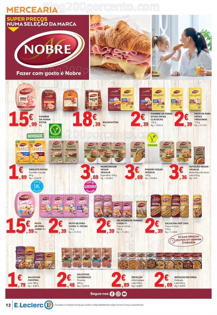 Antevisão Folheto E-LECLERC Promoções de 25 abril a 1 maio