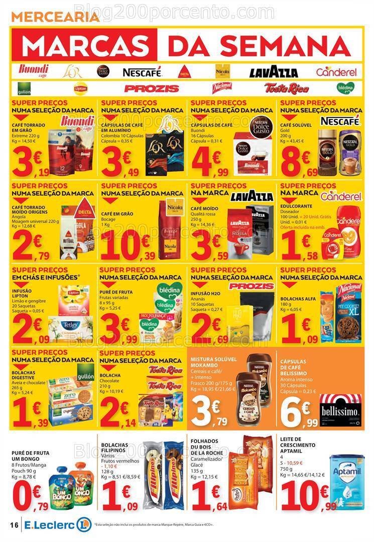 Antevisão Folheto E-LECLERC Promoções de 25 abril a 1 maio