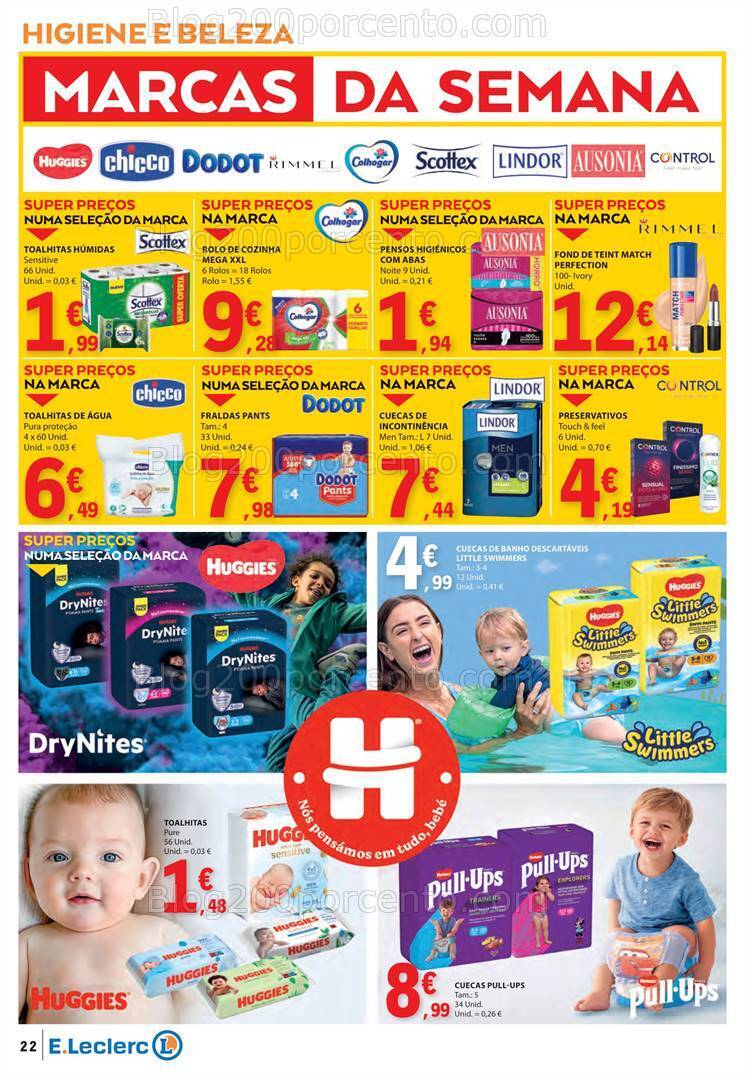 Antevisão Folheto E-LECLERC Promoções de 25 abril a 1 maio