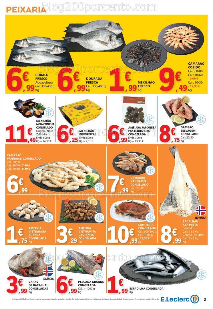 Antevisão Folheto E-LECLERC Promoções de 28 março a 1 abril