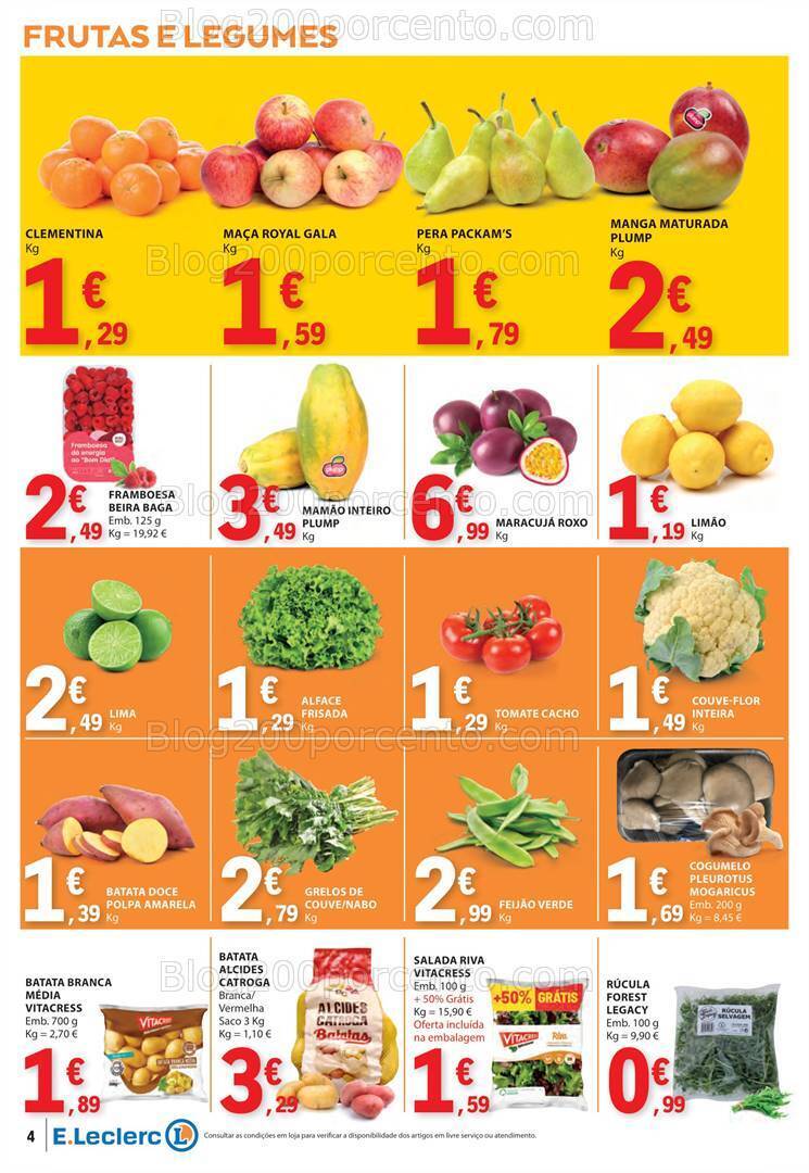 Antevisão Folheto E-LECLERC Promoções de 28 março a 1 abril