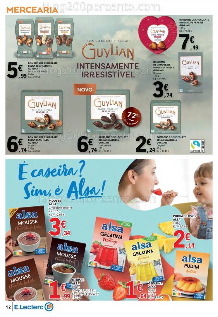 Antevisão Folheto E-LECLERC Promoções de 28 março a 1 abril