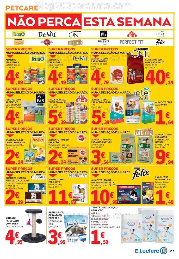 Antevisão Folheto E-LECLERC Promoções de 28 março a 1 abril