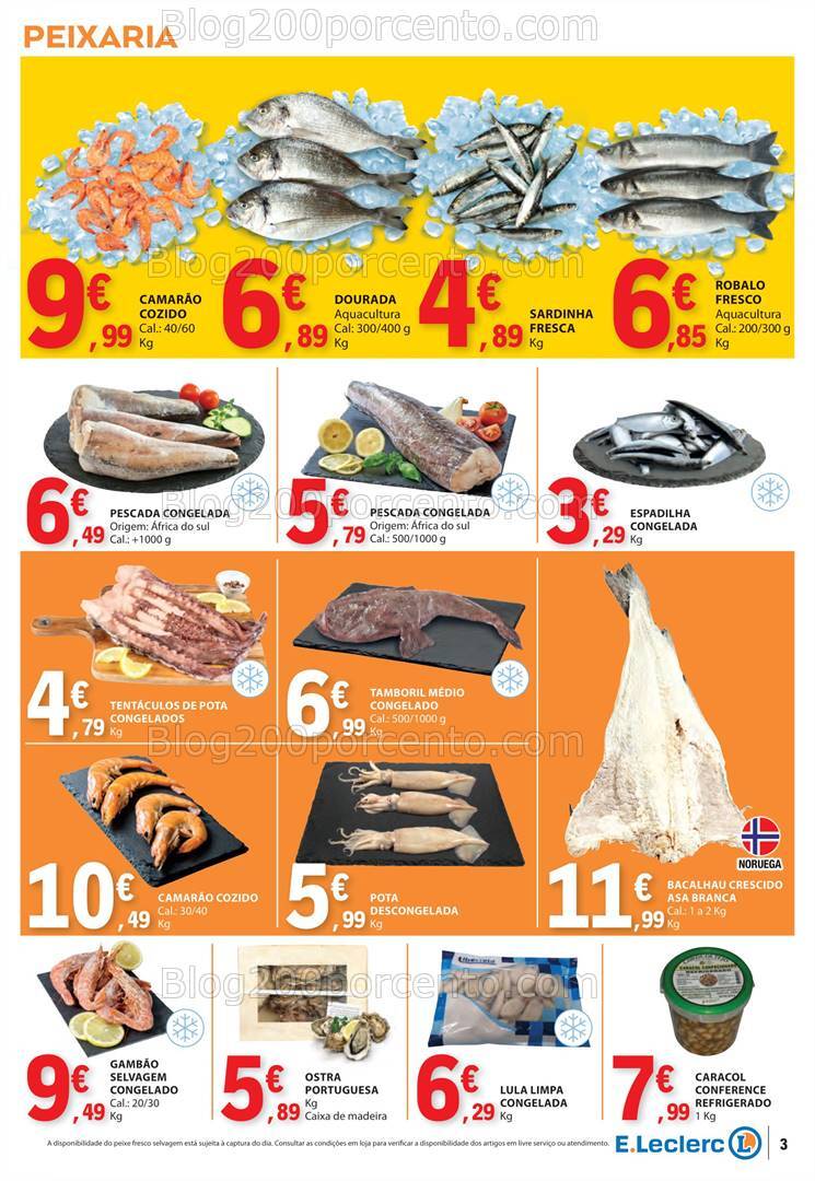 Antevisão Folheto E-LECLERC Promoções de 29 agosto a 4 setembro