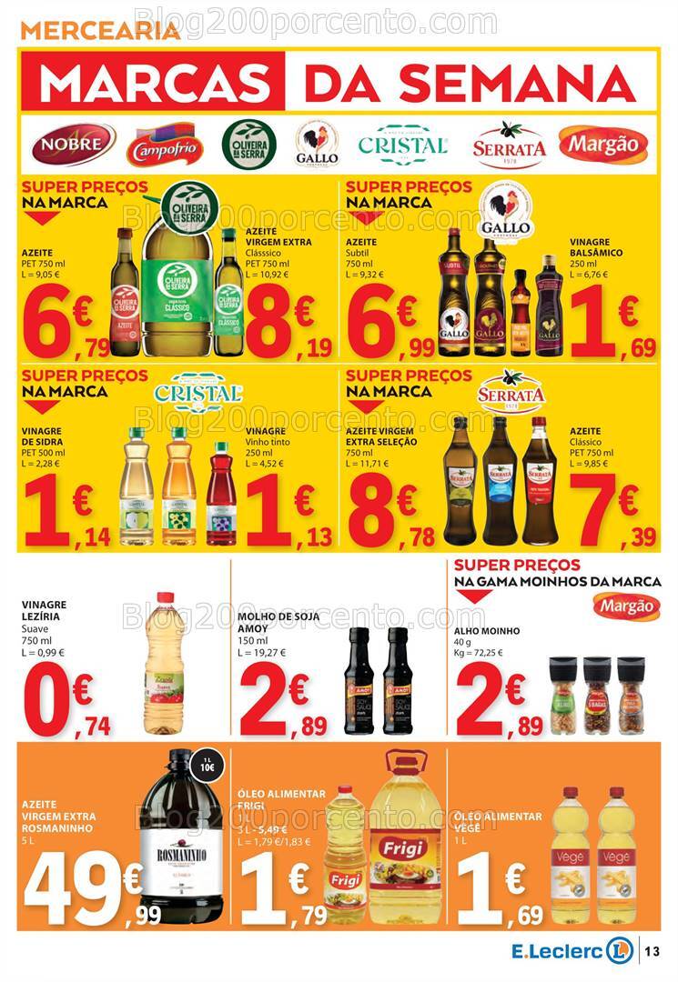 Antevisão Folheto E-LECLERC Promoções de 29 agosto a 4 setembro