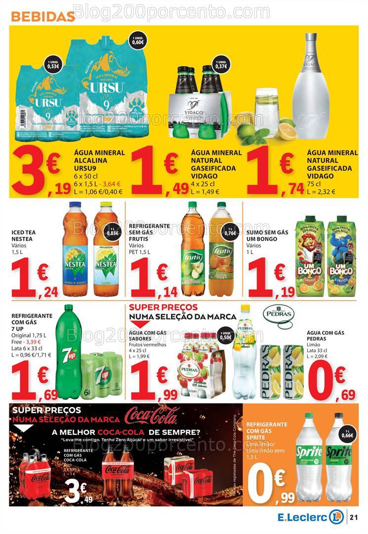 Antevisão Folheto E-LECLERC Promoções de 29 agosto a 4 setembro