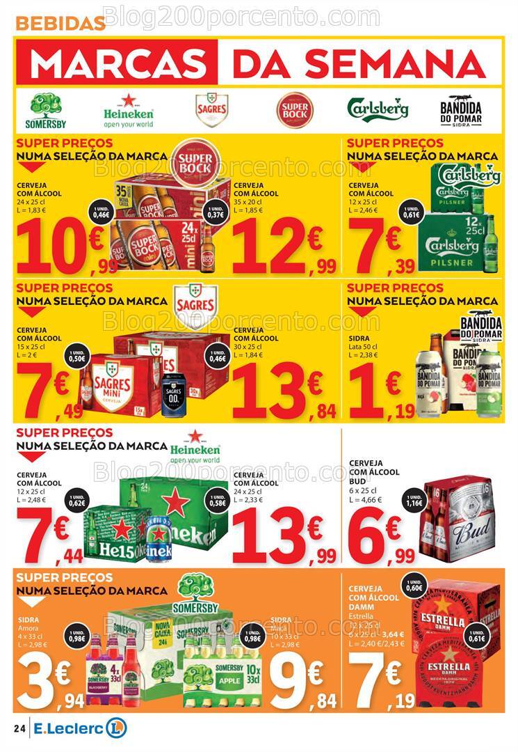 Antevisão Folheto E-LECLERC Promoções de 29 agosto a 4 setembro
