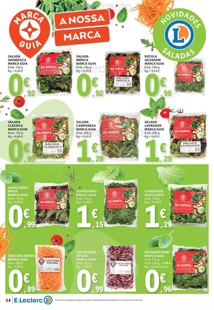 Antevisão Folheto E-LECLERC Promoções de 29 agosto a 4 setembro