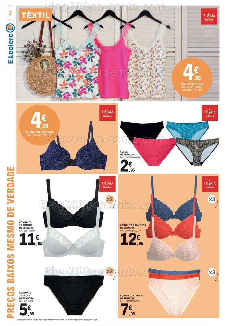 Antevisão Folheto E-LECLERC Bazar Promoções de 29 fevereiro a 13 março